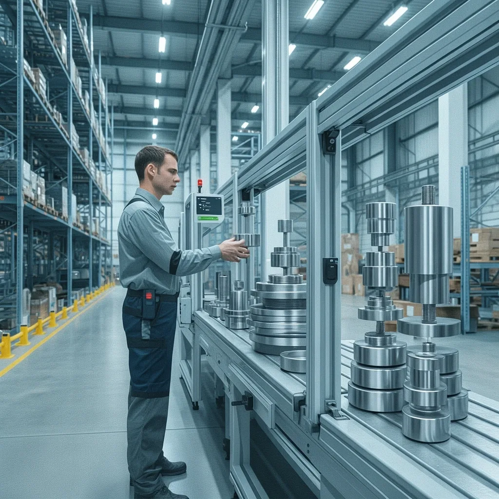 Industrial precision steel structure