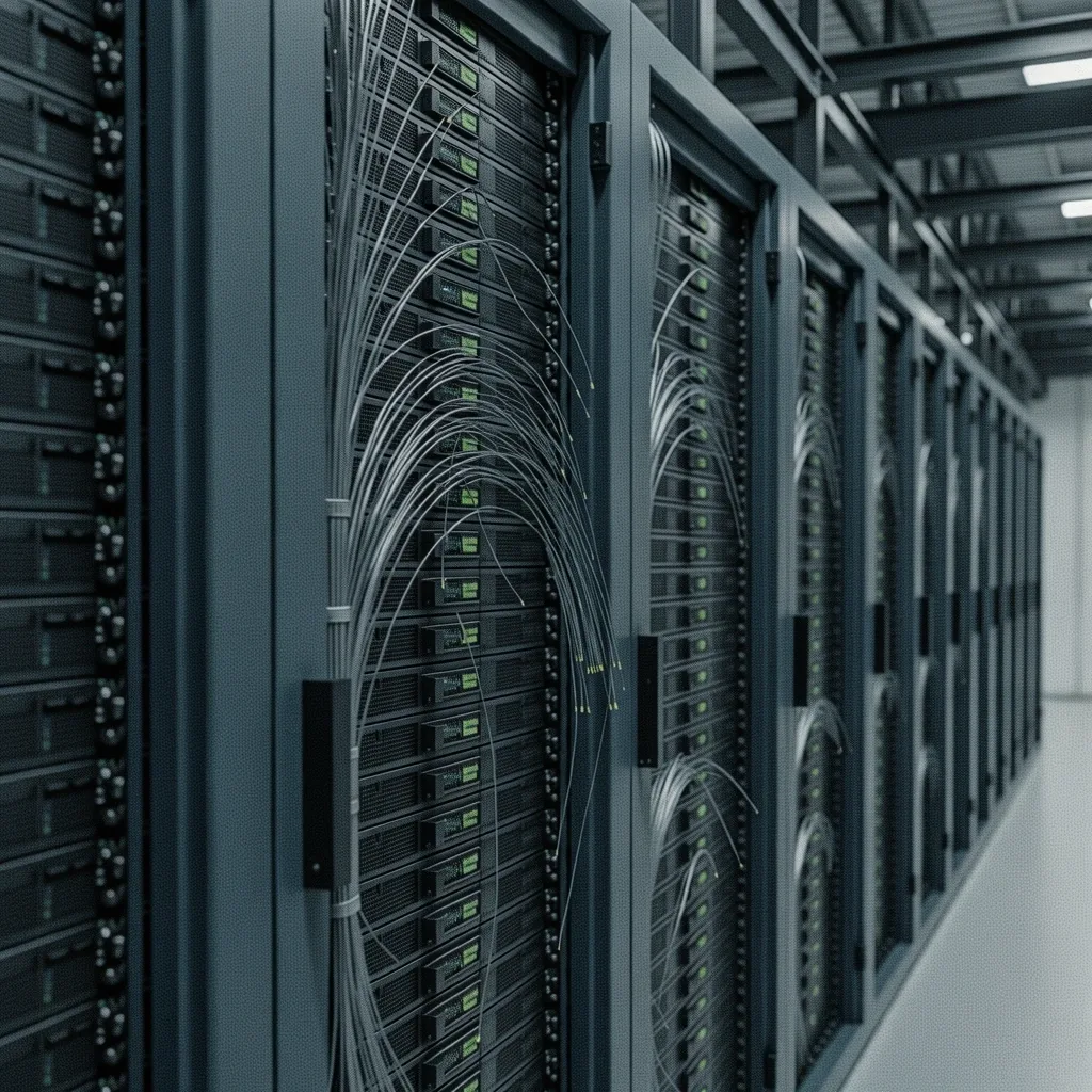 Server infrastructure steel architecture
